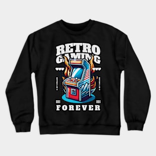 Retro Gaming Forever Crewneck Sweatshirt